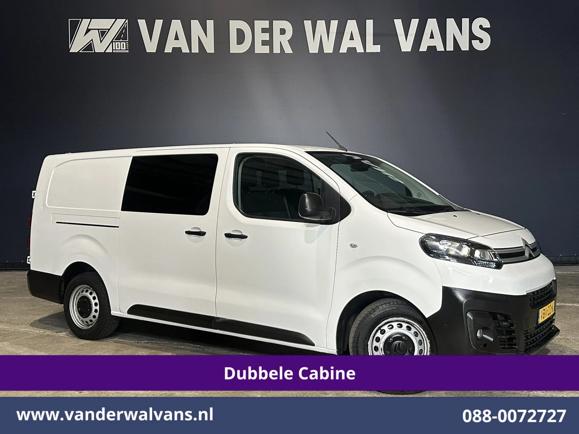 Citroën Jumpy 2019 - 2.0 BlueHDI 123pk L3H1 Dubbele Cabine Euro6 Airco | 6-Zits | 2x Zijdeur | Camera | Navigatie | Apple Carplay afbeelding 1