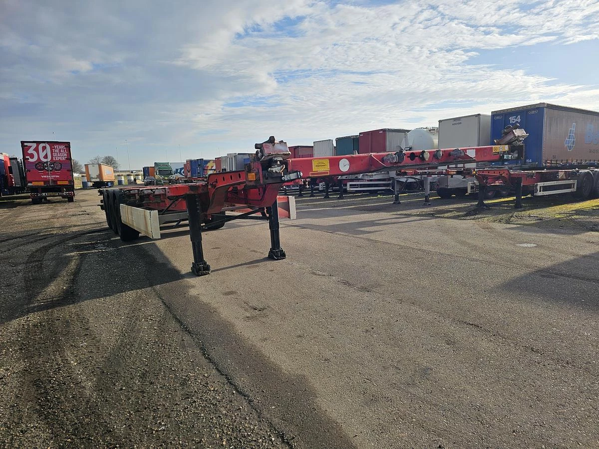 Krone SD 27| SAF INTRADISC | SUPER SLIDING.| BELGIUM | 45 /40 FT 2 X 20 FT. 2007 image 1