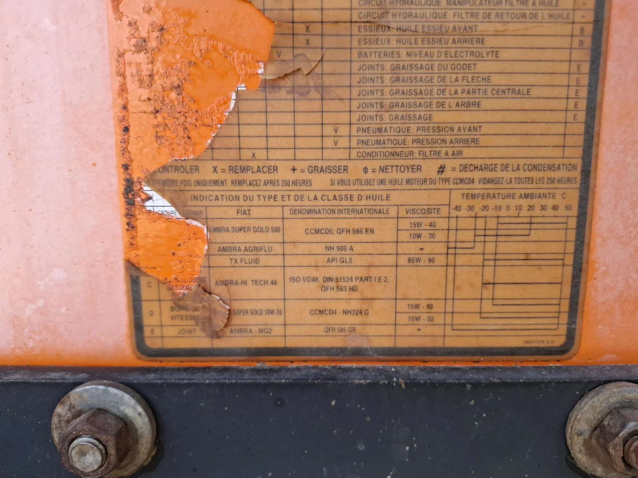 Fiat 2000 - W130A / 8161 HOURS / 96 KW / CENTRAL LUBRICATION SYSTEM / 2000 immagine 30