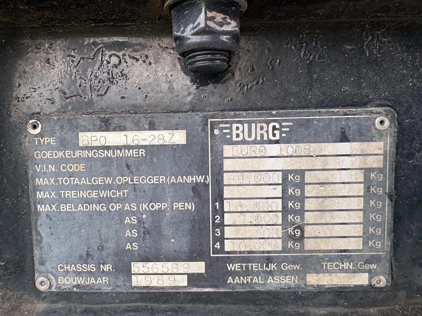 Burg BPO 16-28 Z 1989 afbeelding 8