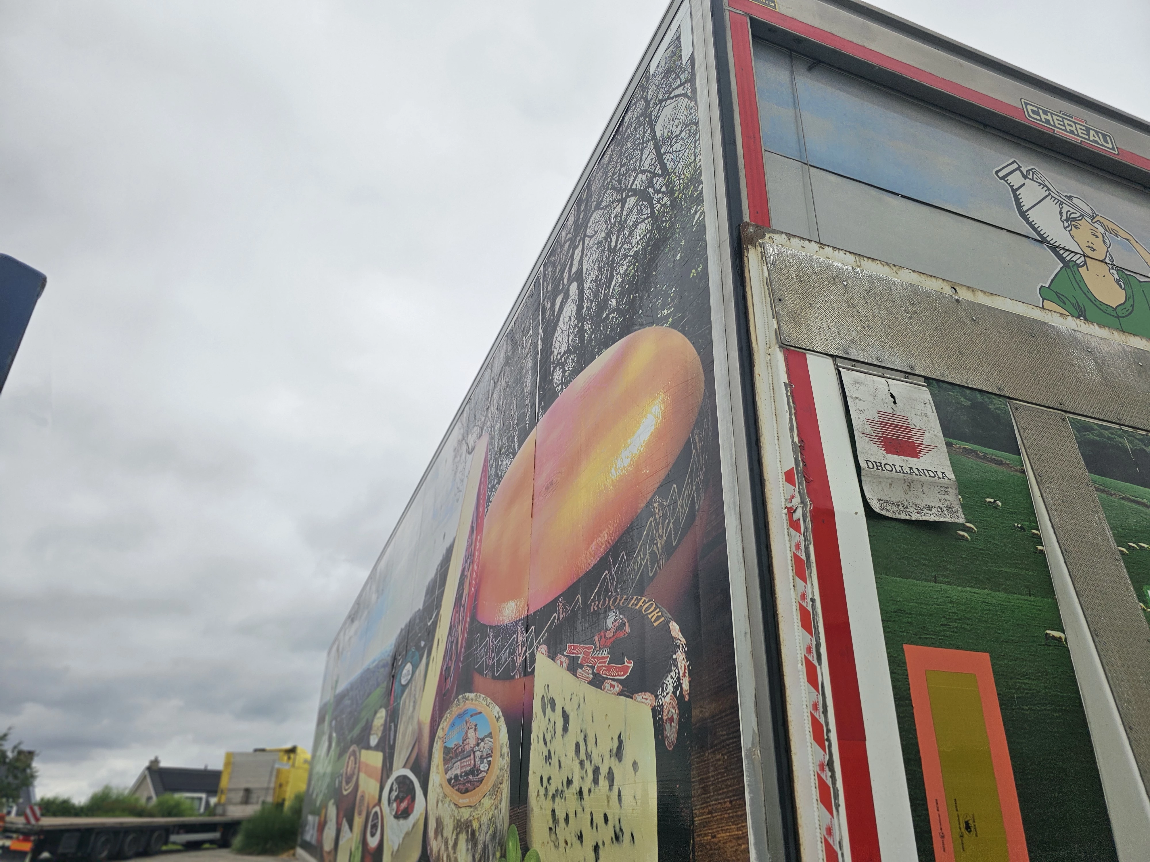 Chereau B3 /CITY TRAILER /STEERING AXLE/LIFT AXLE / 11.80 LONG /LOADING LIFT/ BPW DISC / CARRIER FRIDGE.TUV 23/7/2026 2012 afbeelding 29