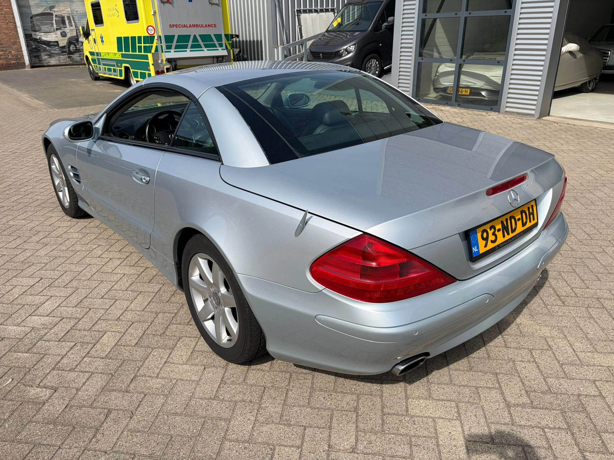 Mercedes-Benz SL 2003 - 350 Cabrio Hardtop Automaat Airco Cruisecontrol NL-Auto 77000KM ORGINEEL obrázek 16