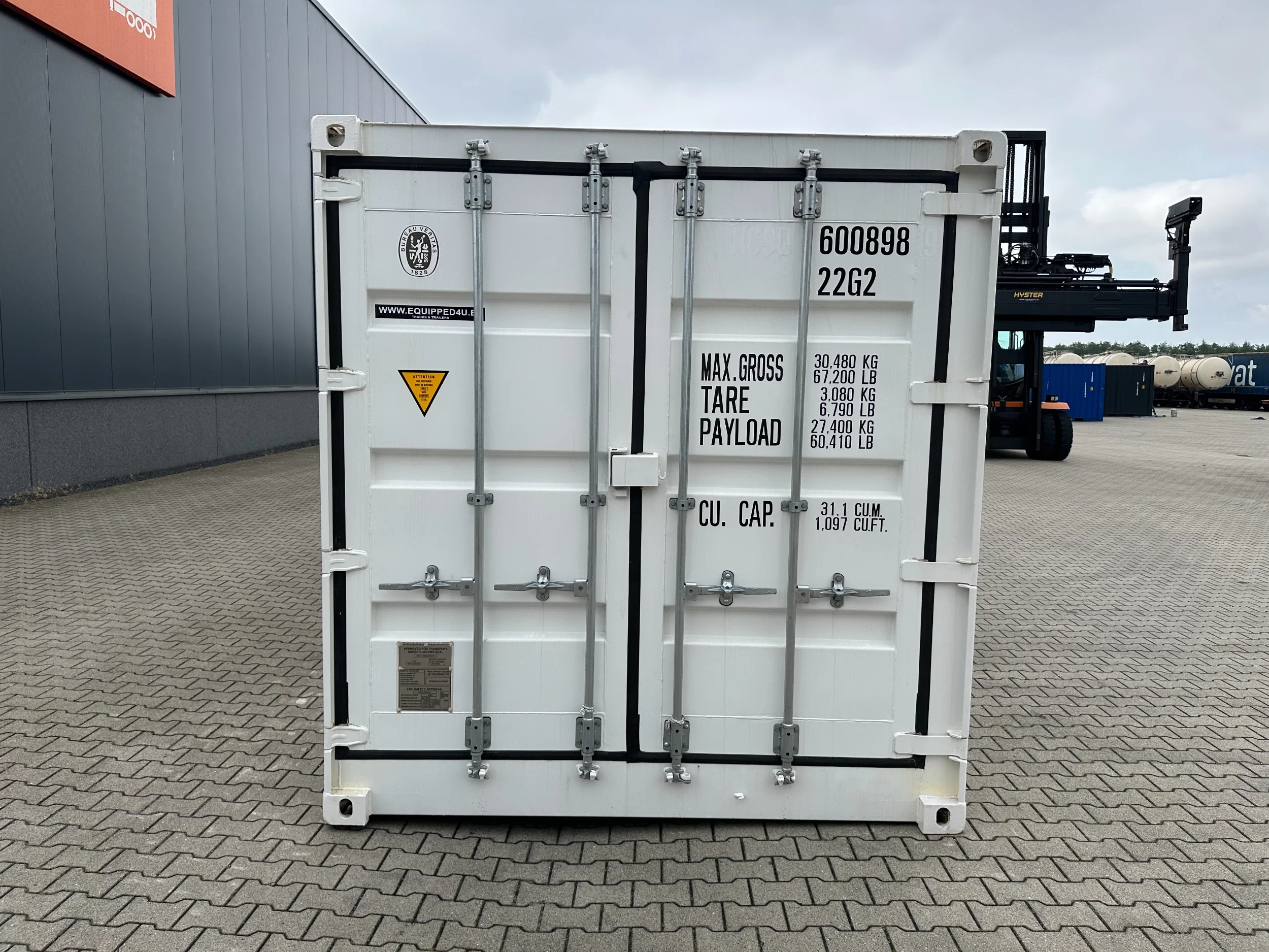YANGZHOU 2026 - NEW (ONE-WAY) 20FT OPEN-SIDE CONTAINER afbeelding 11