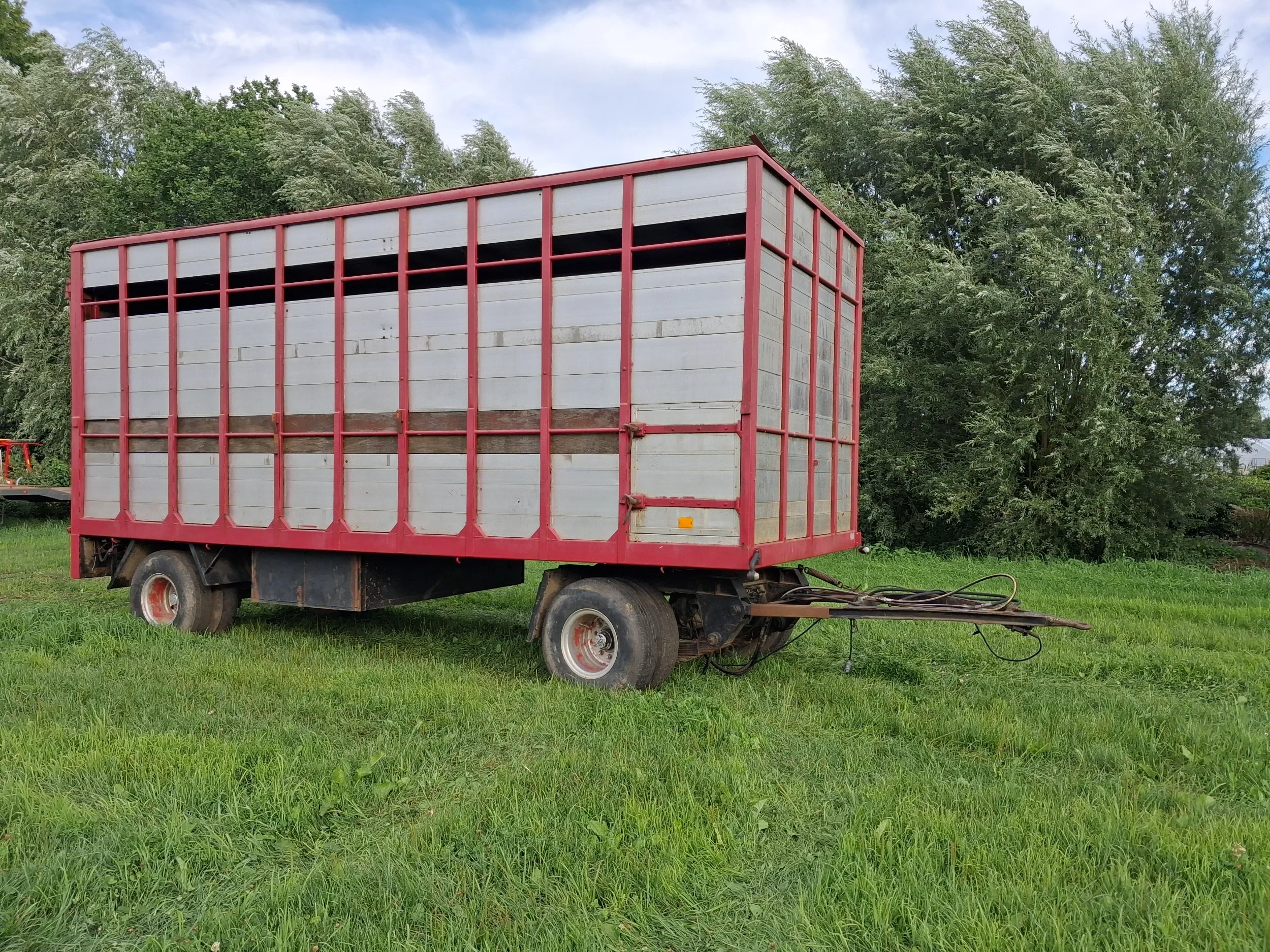 Zelfbouw 1991 - Veewagen/aanhanger/veekar Bild 1