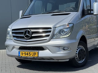 Mercedes-Benz Sprinter 2017 - 519 3.0 CDI V6 E6 WB 433 / BE-TREKKER 8 TONS / 1e EIG ALS NIEUW / AUTOMAAT / DUBBEL CABINE / AIRCO / CRUISE / NAVI / XENON obrazek 21