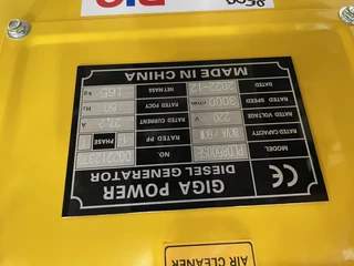 Giga power PLD8500SE 8 kVA silent generator 2022 - N/A afbeelding 9