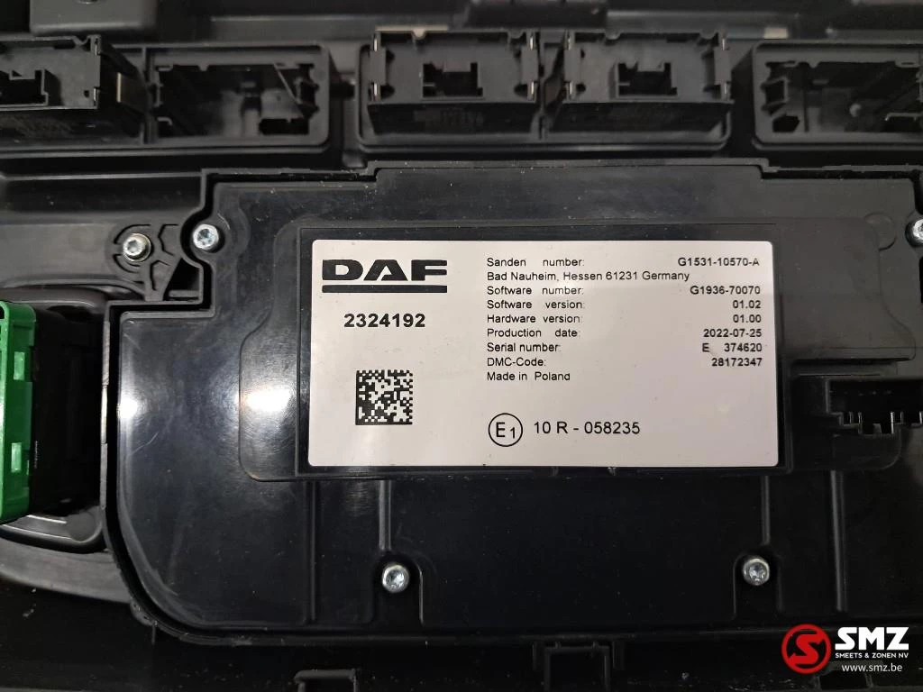DAF 2022 - Occ airconditioningsbedieningspaneel DAF imagen 4