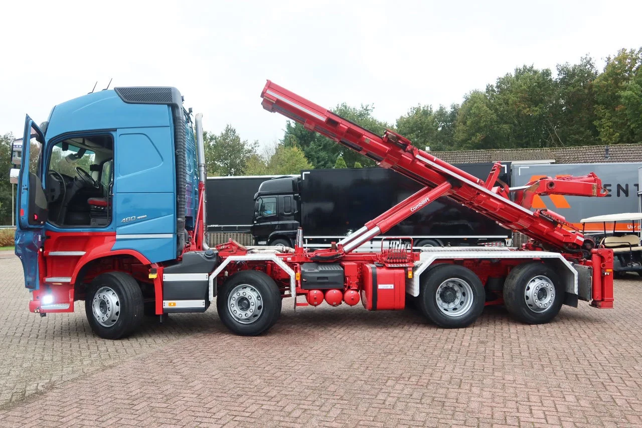 Volvo FH 2020 - 460 Hooklift 8x2. 3x Steering axle. Siloaufsteller Velsycon obrázek 15