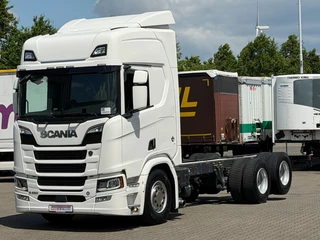 Scania R 2022 - R660 V8 6x4 Chassis with Lift-Axle / Retarder *531 Tkm* Wb 4.75 / Full Air! te koop
