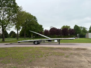 VF minitrailer OP66TP 2000 - Be oplegger ambulance auto transporter met Lier obrazek 6