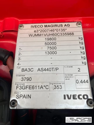 Iveco Stralis 2016 - 480 image 19