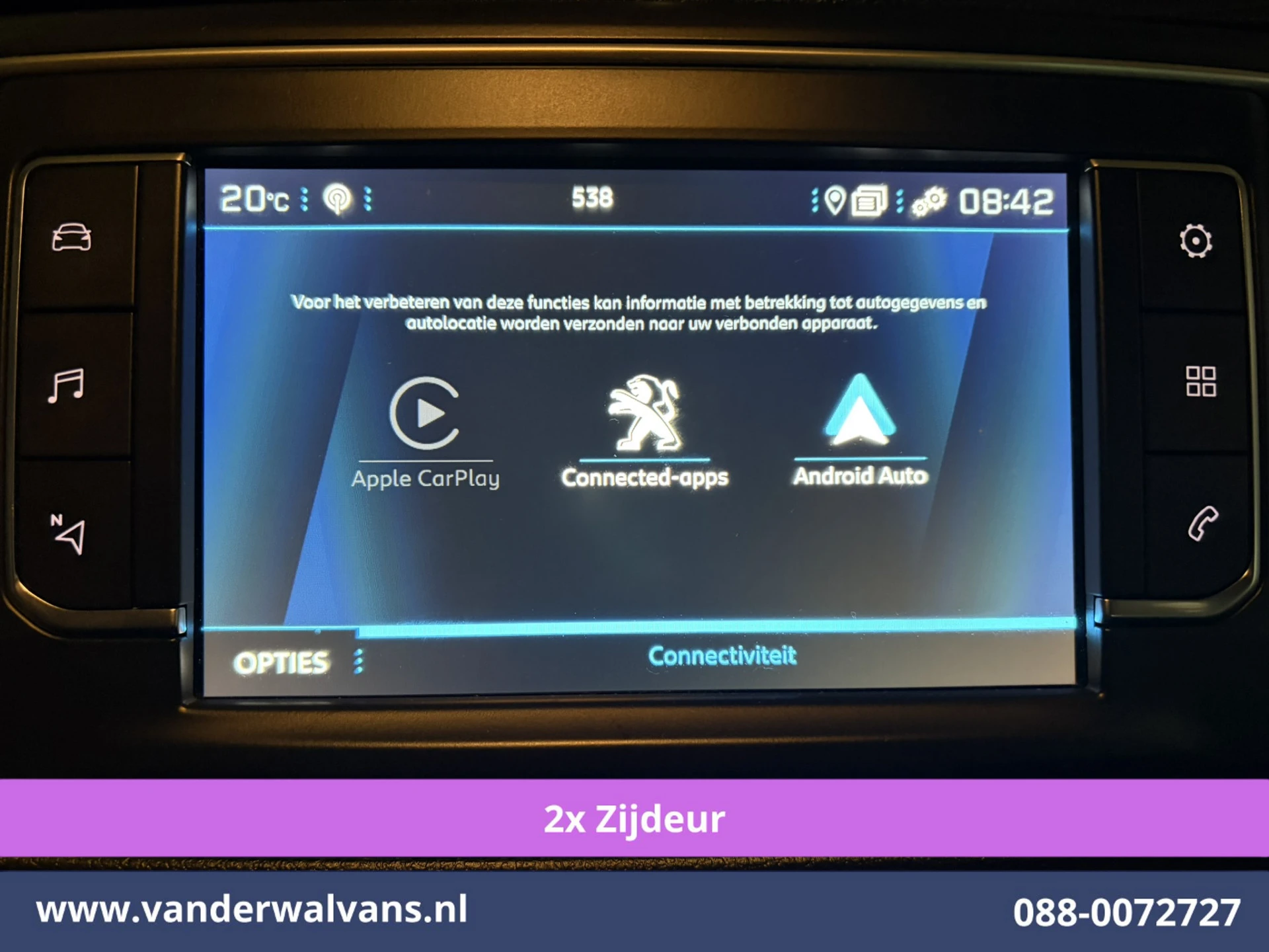 Peugeot Expert 2024 - 2.0 BlueHDI 177pk Automaat L3H1 Dubbele Cabine Sport Euro6 Airco | 5-Zits | Camera | Navigatie | Apple Carplay | Xenon afbeelding 7