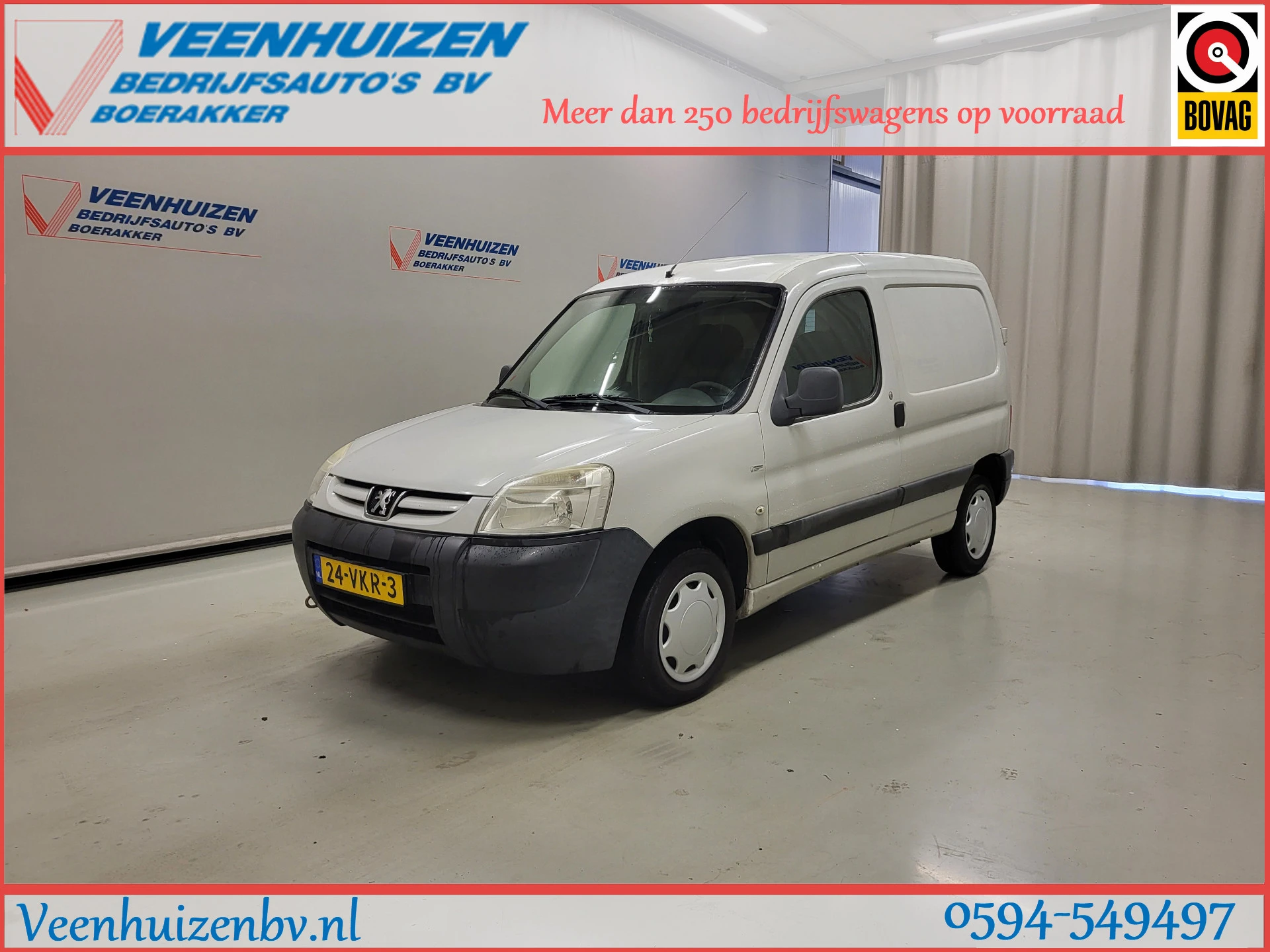 Peugeot Partner 2007 - 1.6HDI Apk tot Marge 20-12-2026! afbeelding 1
