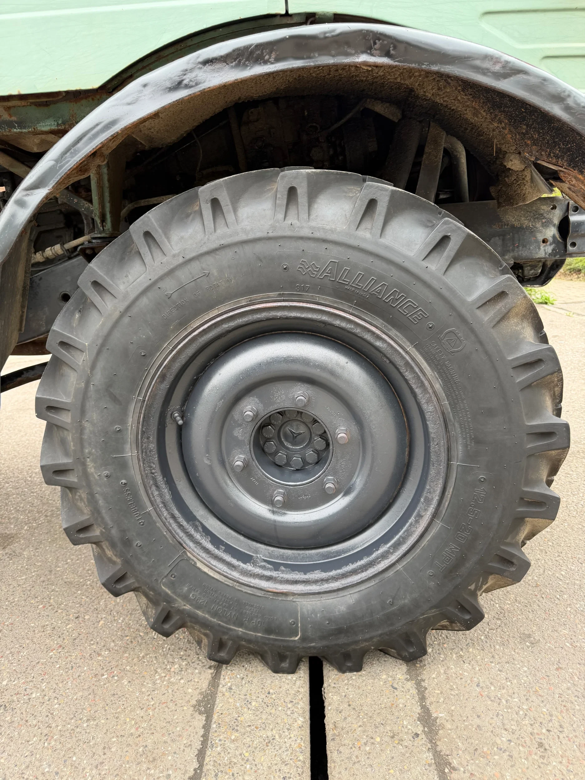 Mercedes-Benz Unimog - 403, Pritsche, Kipper, 72 PS, voll funktionsfähig! afbeelding 20