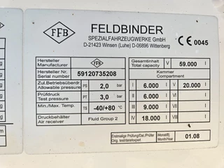 Feldbinder EUT 59.3 2008 - Eut 59.3 Food 59.000 liter 5 comp 2008 image 21