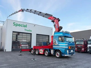 Volvo FH 2013 - 540 8X2 – HMF 8520-OK6 + FLYJIB FJ2000-K6 + LIER - 39 Meter afbeelding 2 miniatuur