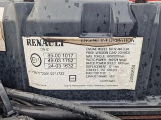 Renault DXI12 440 EC01 image 2 thumbnail