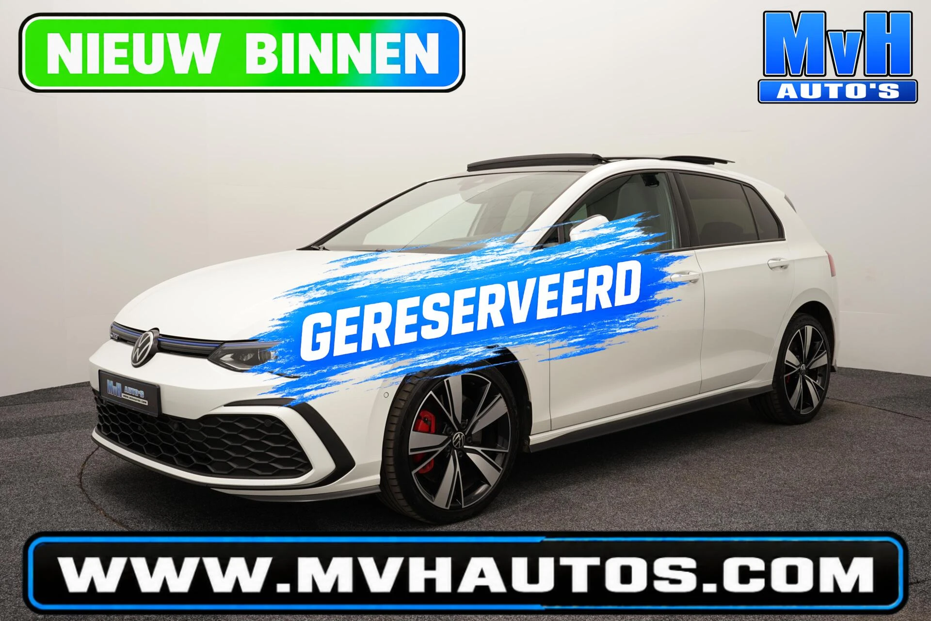 Volkswagen Golf 2020 - 1.4 PHEV GTE|IQ|PANO|CAM|STOEL/STUUR.VERW|89%SOH afbeelding 1