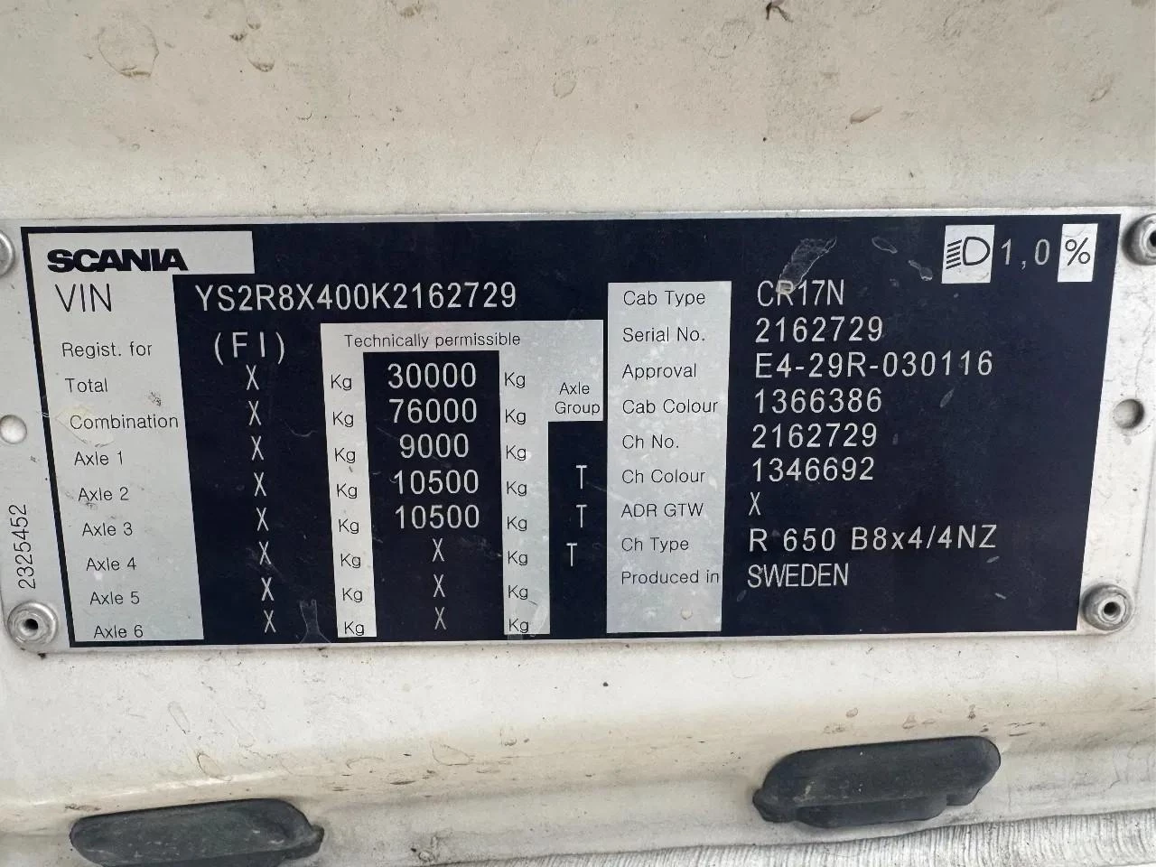 Scania R 2019 - R650 V8 NGS obrázek 11