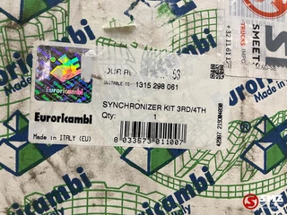 ZF N/A - Transmissie synchromesh reparatiekit 3e 4e ZF obrazek 2