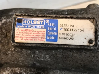 Renault N/A 2019 - 7421989979-21989979 TURBO HOLSET HE500WG (FIRE DAMAGE) zdjecie 3