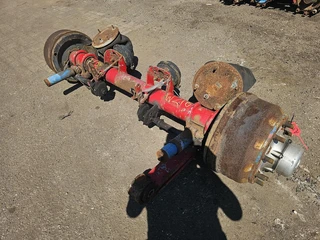 SAF TRAILER AXLE DRUM SINGLE TIRE. 1998 afbeelding 3 miniatuur