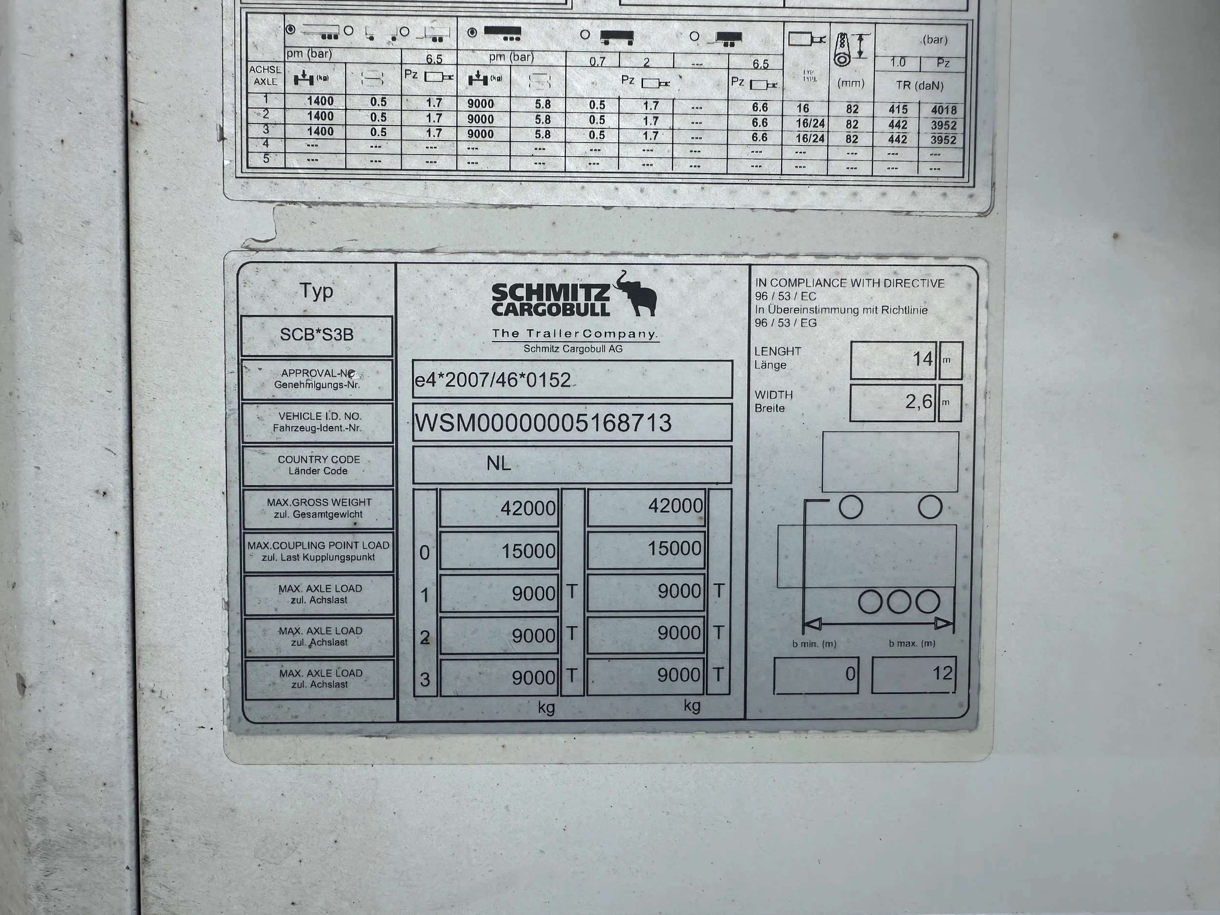 Schmitz Cargobull 2016 - CARRIER VECTOR 1550 D/E / SAF DISCBRAKES / PALLETBOX / NL-TRAILER / APK: 11-2026 imagen 35