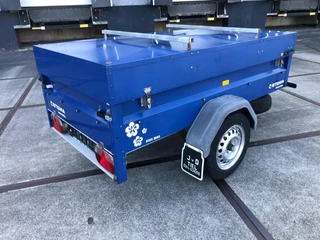 Stema N/A - Enkel as Dekselwagen - 750 kg - Blauw afbeelding 11