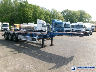 Krone 3-axle container trailer 20-30-40-45 ft SDC27 2006 imagem 2 miniatura