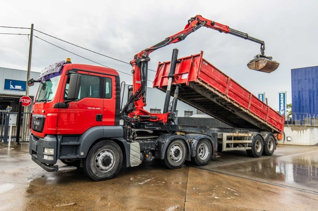 MAN TGS 2009 - 26.400 - 6X4H+ EPSILON Q170 Z95 TR afbeelding 1