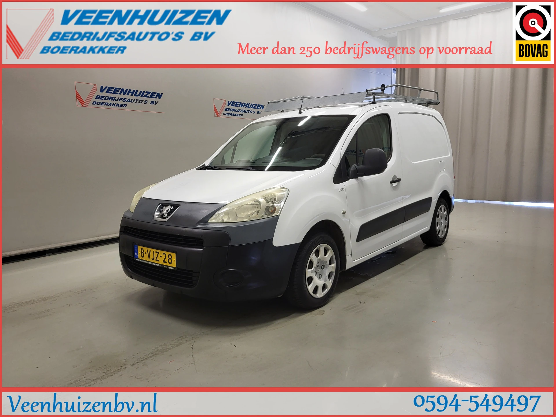 Peugeot Partner 2010 - 1.6HDI 90pk MARGE! Imperiaal Apk tot 6-9-2026! afbeelding 1