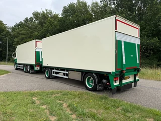 DAF CF 440 2016 - CF440 6X2 Bakwagen met 2 assige Floor schamel aanhangwagen NIEUWSTAAT obrazek 4