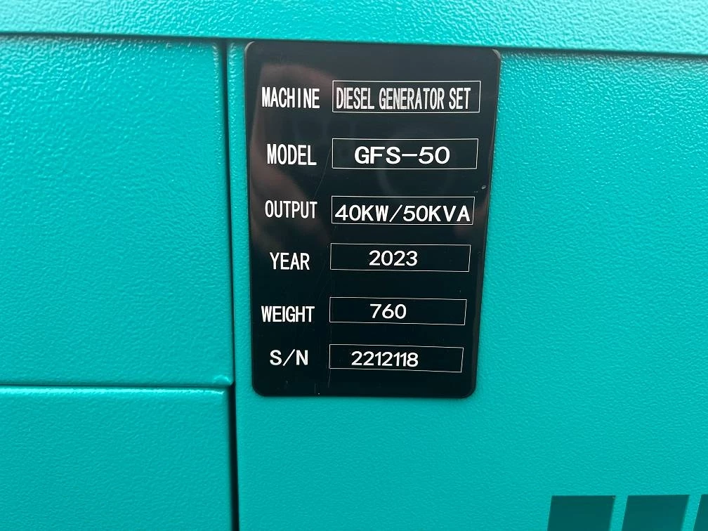 Ricardo 2023 - 50KVA 40KW SILENT GENERATOR 3 PHASE 50HZ 400V NEW zdjęcie 15