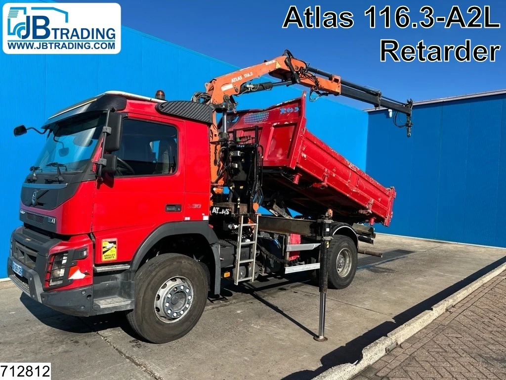 Volvo 2015 - FMX 330 EURO 6, retarder, manual, Atlas afbeelding 1