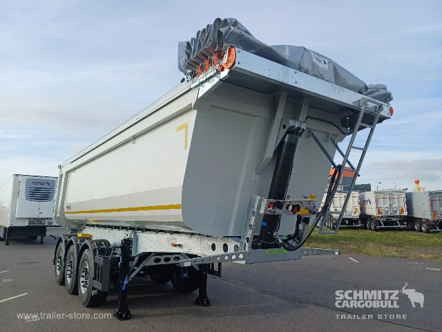 Schmitz Cargobull Auflieger Kipper Stahlrundmulde afbeelding 1