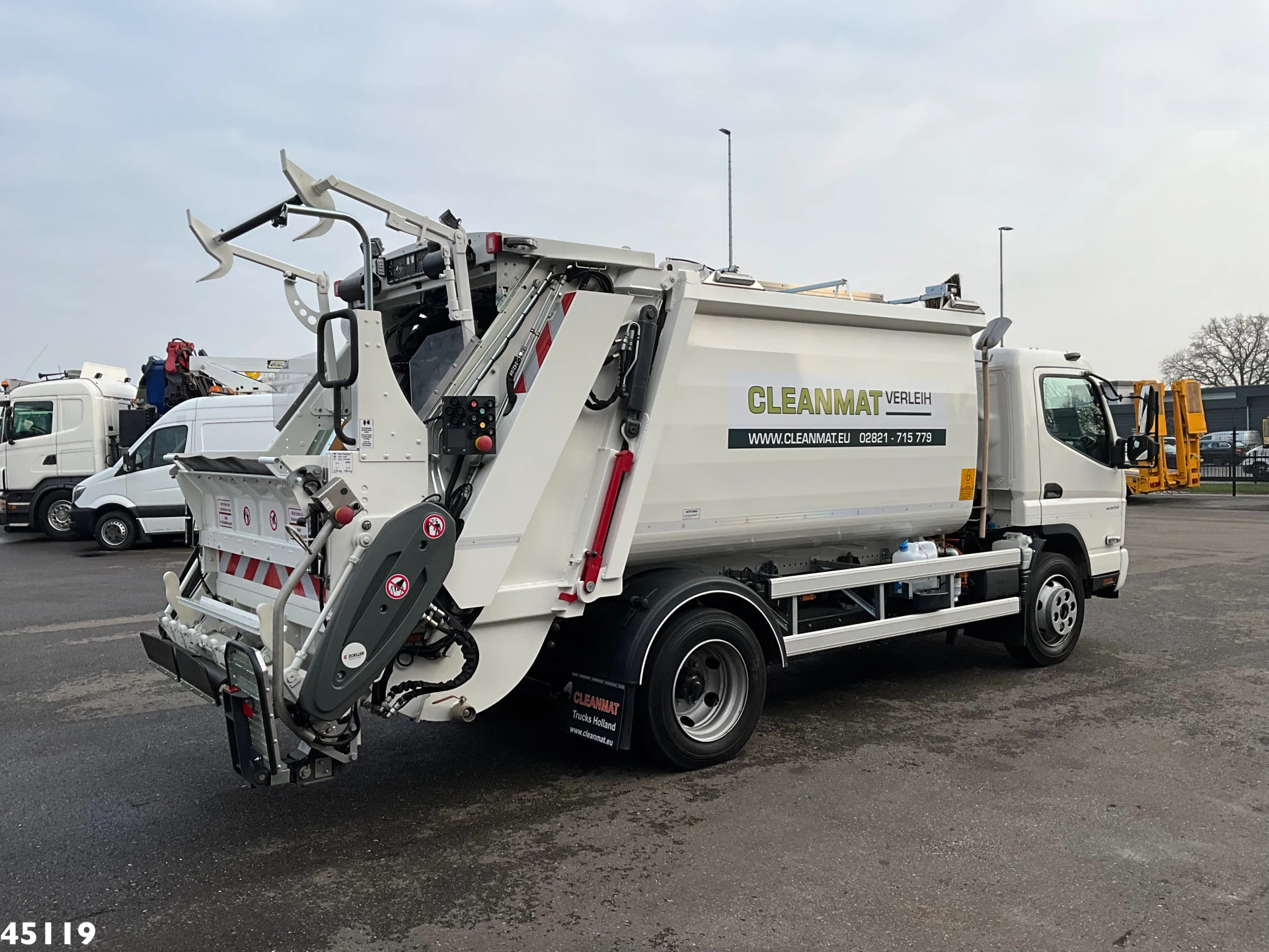 FUSO eCanter 9C18 M-Batt Zoeller 7m³ 100% Elektrisch 2025 Bild 4