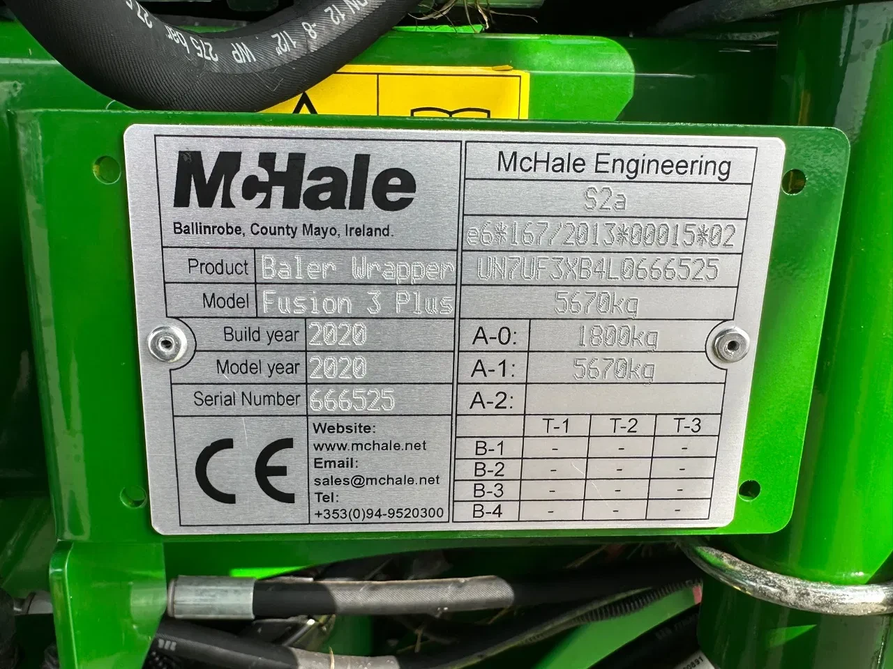 McHale 2020 - Fusion 3 plus afbeelding 21
