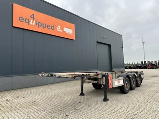 Van Hool 2012 - 20FT/30FT ADR CHASSIS / galvanized / discbrakes / ADR / 2x liftaxle / ALCOA / NL-chassis for sale