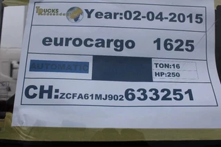Iveco Eurocargo 2015 - N/A изображение 28
