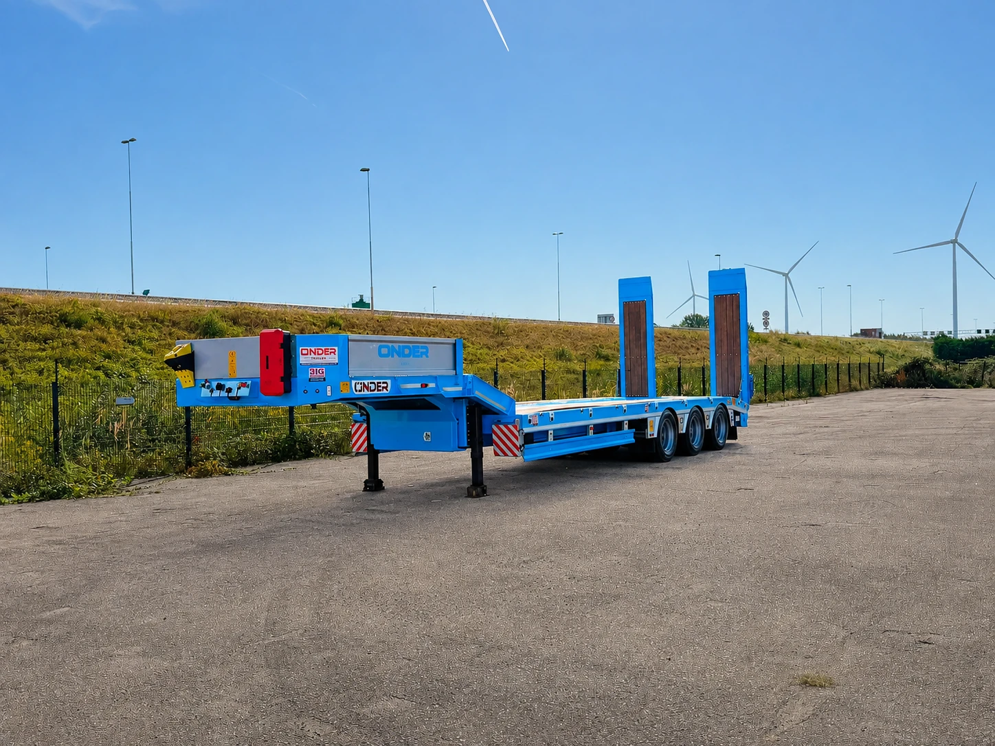 Onder AGM3 - 56 Ton trailer - Export trailer 3M width 2026 afbeelding 1