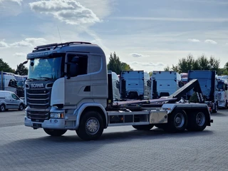 Scania R 2017 - R520 V8 6x2 - JOAB 20T Hooklift - Retarder - 4.50 WB - Low KM afbeelding 3 miniatuur