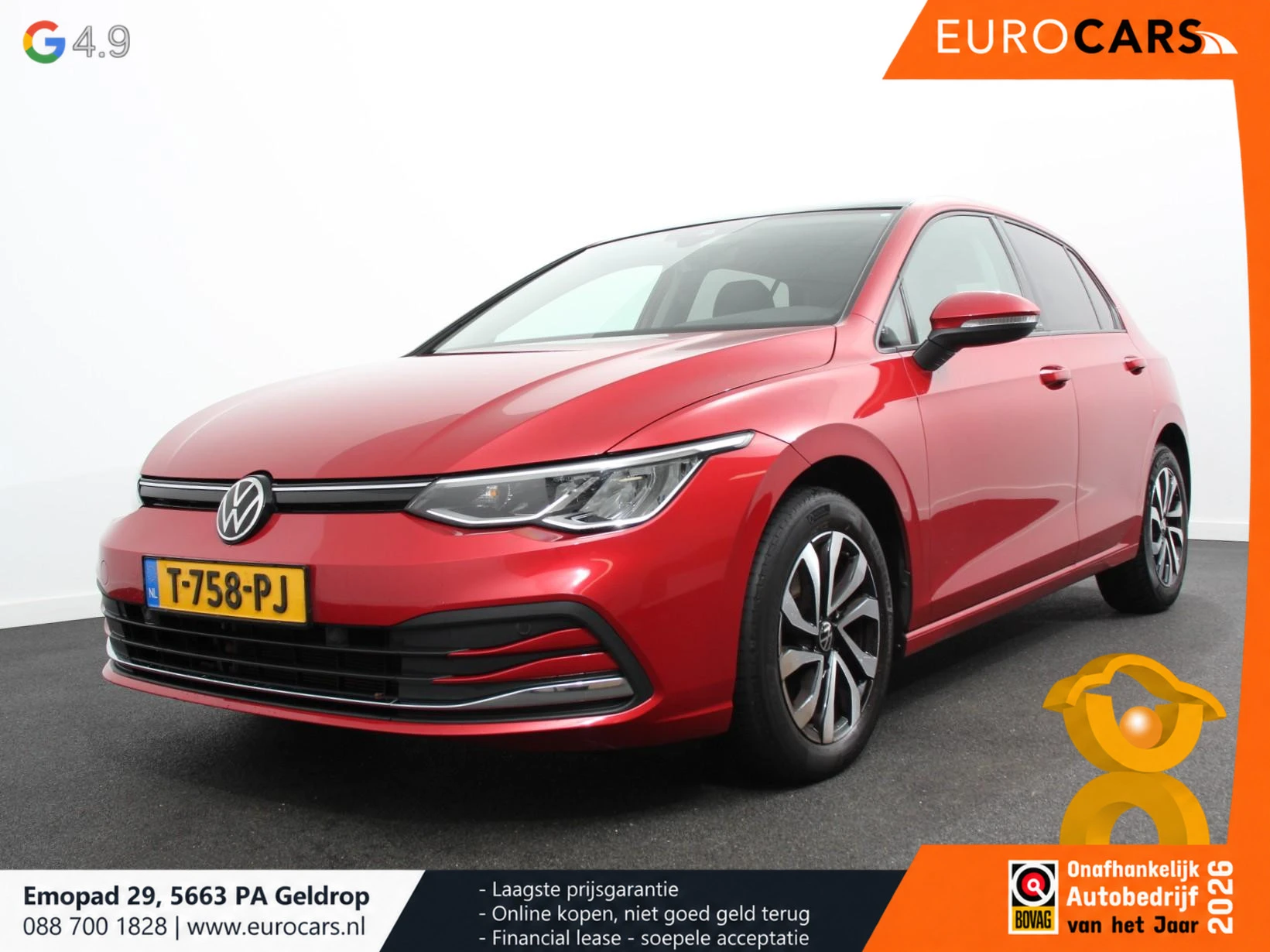 Volkswagen Golf 2022 - 1.0 eTSI 110pk Active Automaat afbeelding 1