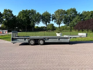 Veldhuizen N/A 2007 - Be oplegger kuip 10 ton LUCHTGEVEERDE DIEPLADER изображение 2