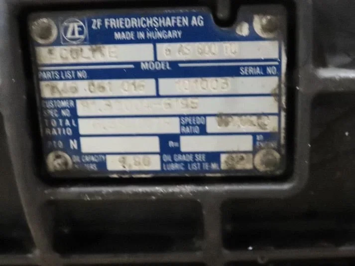 MAN - 81.32004-6195 | Versnellingsbak 6AS800TO imagem 3