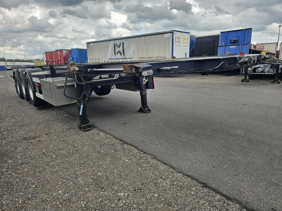 LAG 0-3-CC |TANK CONTAINER CHASSIS ADR| BPW DISC | ALU RIMS 2011 afbeelding 1