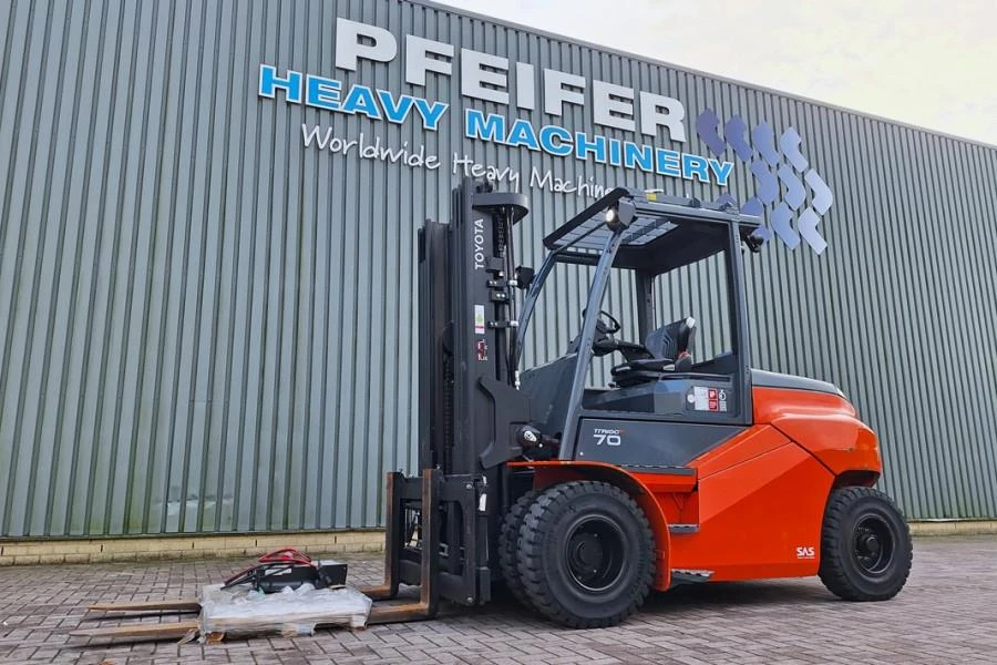 Toyota 2022 - 9FBM70T Electric, 7 Tons Capacity, Lift Height 4.7 Bild 1