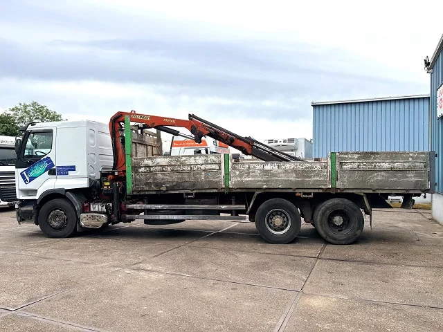 Renault Premium 385 1997 - .26G 6x2 PALFINGER / KIPPER (MECHANICAL PUMP / EURO 2 / 10 TIRES / ZF16 MANUAL GEARBOX / P.T.O. / ETC.) afbeelding 12