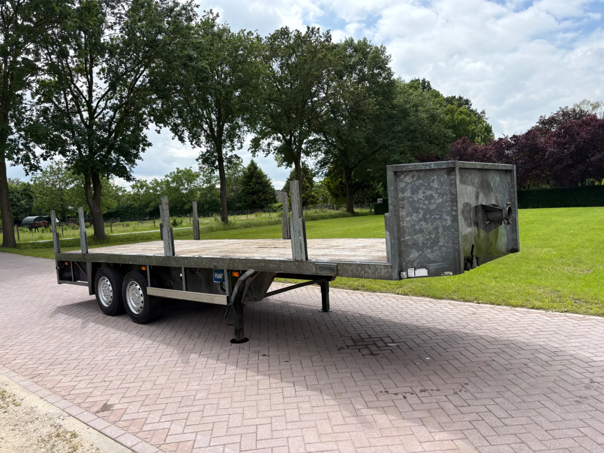 Veldhuizen 2003 - BE oplegger 8 TON VLAKKE obrázek 4