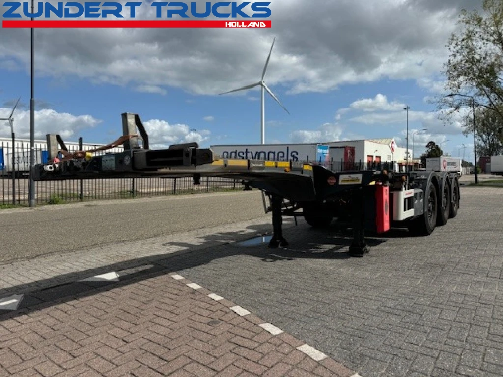 Kaessbohrer 2024 - 3 AS CONTAINERCHASSIS, MULTI FUNCTIONAL ALL CONNECTIONS, LIXT AXLE zdjęcie 1
