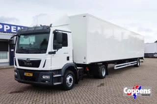MAN TGM 2019 - 15.290 Trekker + Heiwo city trailer geisoleerd + klep DHollandia 2000kg obrazek 1